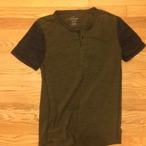 American Eagle two button shirt